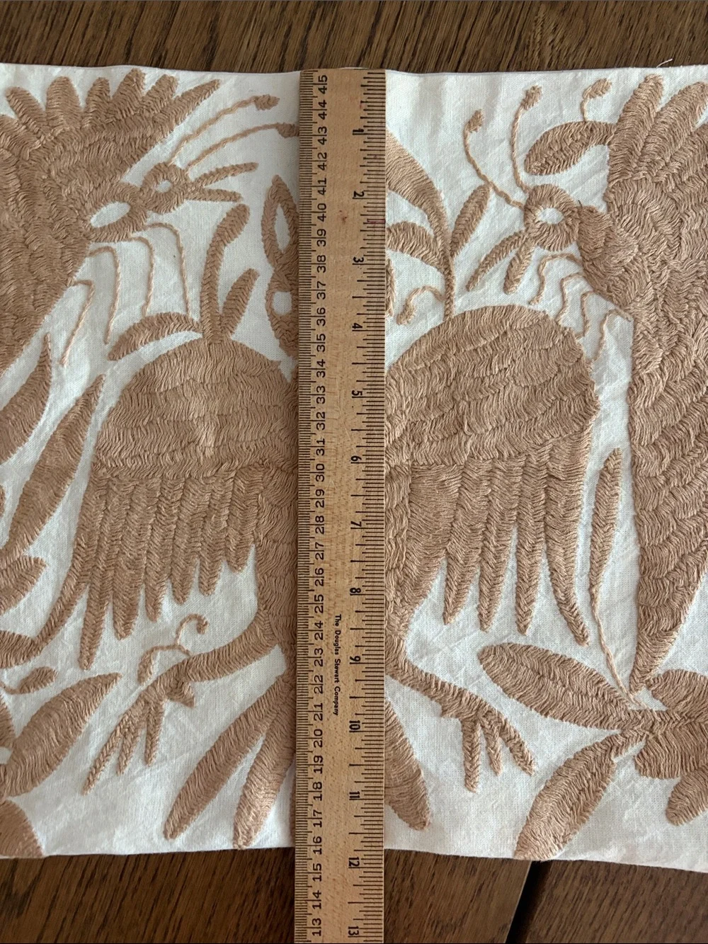Mexican Embroidered Cotton Pillow Case Cover
